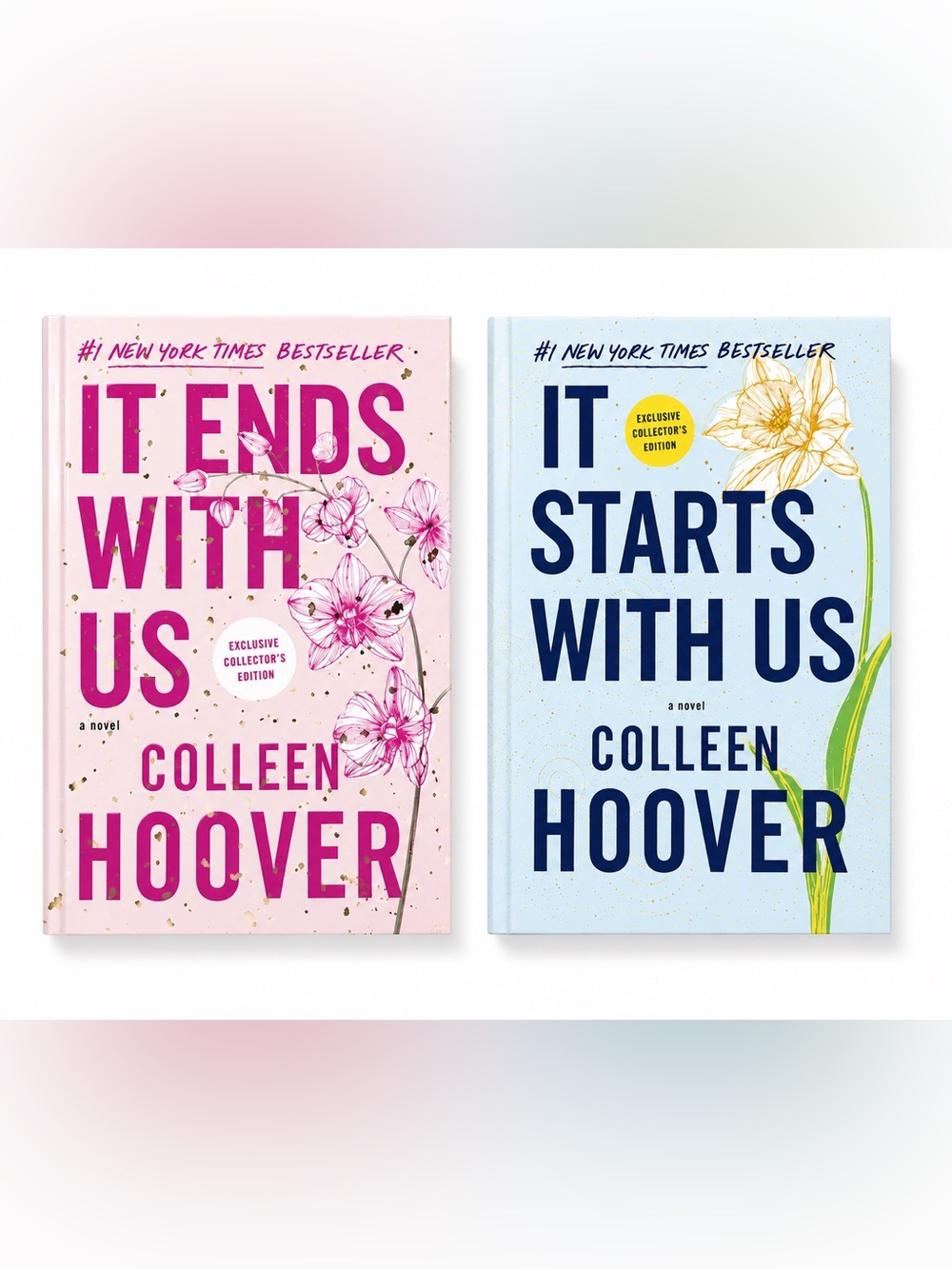 Collector Editions Colleen Hoover — It Ends With Us & It Starts With Us